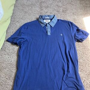 Original Penguin Blue Polo Shirt